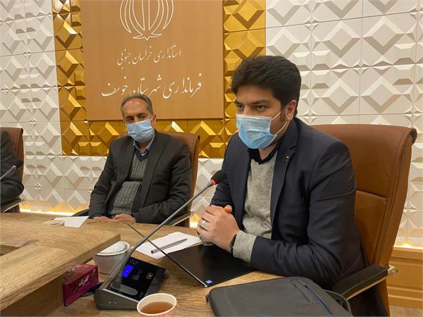 38 کیلومتر شبکه فیبرنوری در شهرستان خوسف اجرا شد