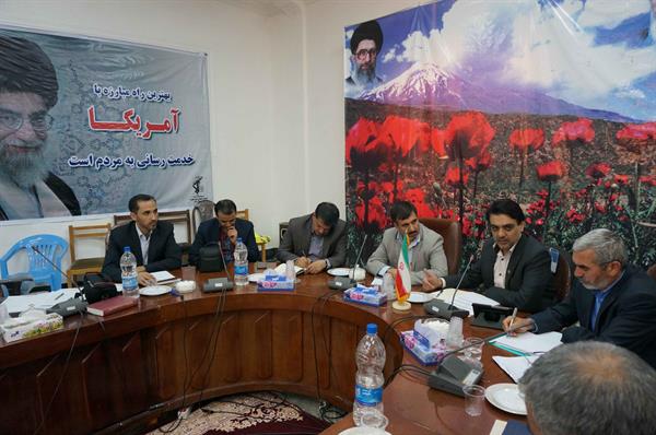 دیدار مدیر کل ارتباطات و فناوری اطلاعات با فرماندار شهرستان سرایان