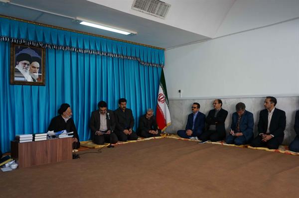 دیدار مدیران ارتباطات و فناوری اطلاعات خراسان جنوبی با نماینده ولی فقیه در استان خراسان جنوبی